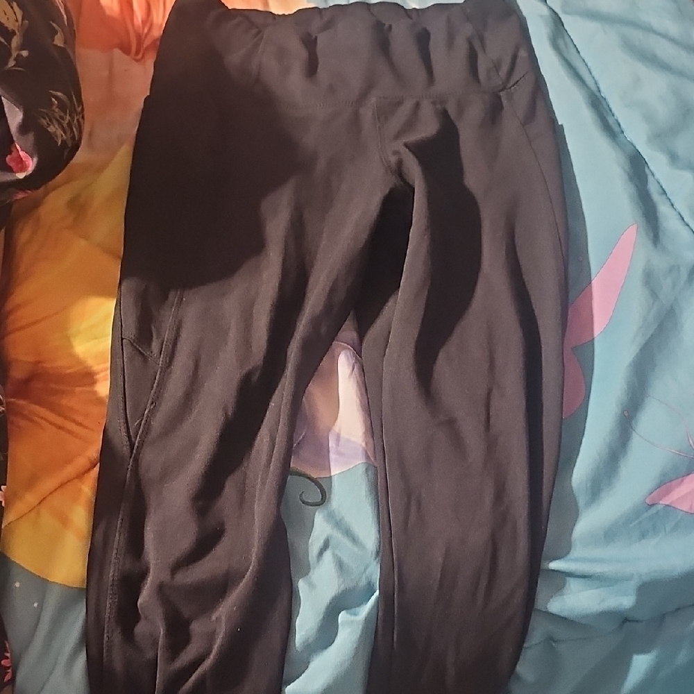 Kids Black Leggings